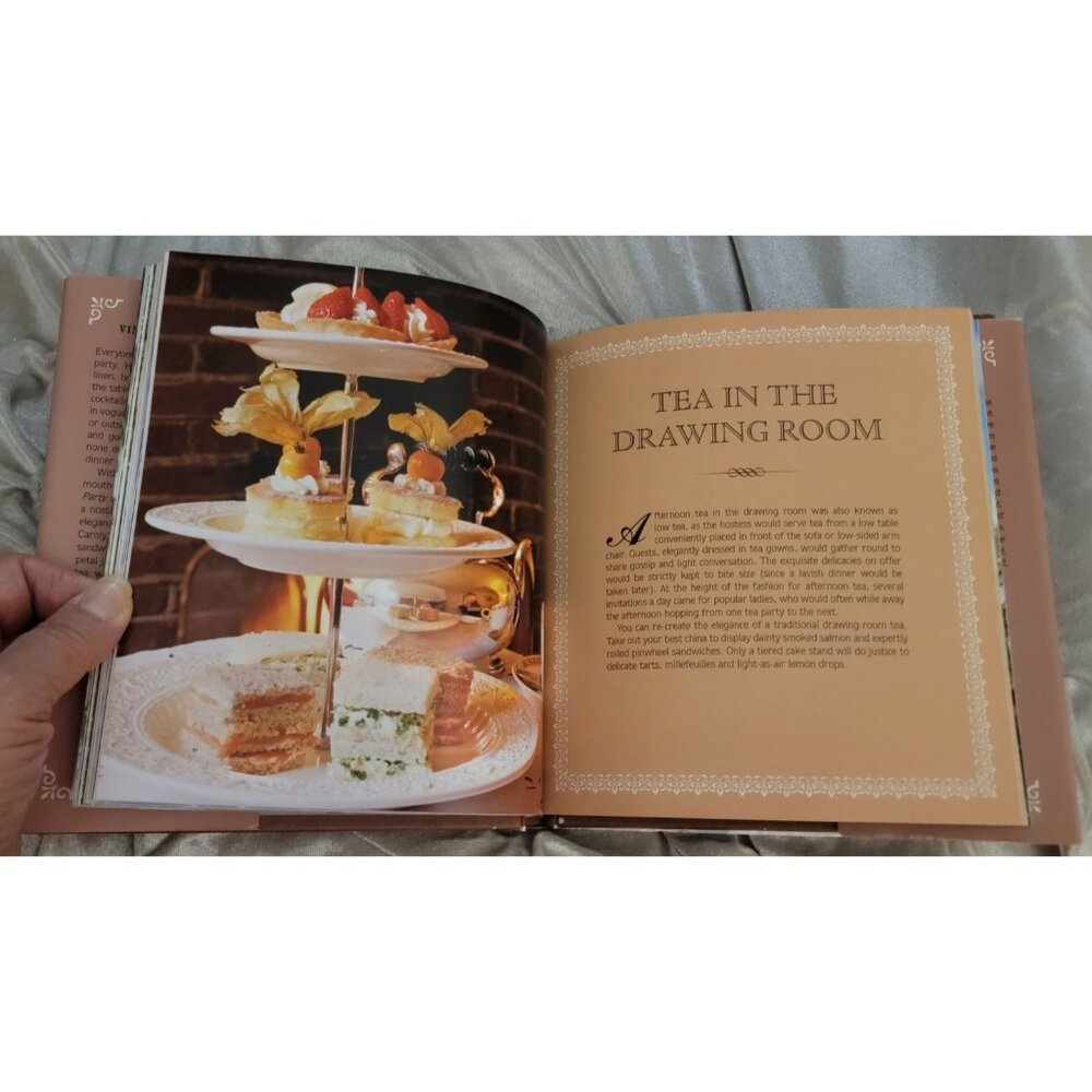 Vintage Tea Party Cookbook Hardcover | Carolyn Caldicott | Frances Lincoln | Tea - Picture 8 of 15
